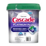 Cascade Platinum Plus Dishwasher Pods – Fresh Scent, 82 Count