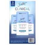 Clinical Strength Deodorant 3-Pack – 100HR Protection, Invisible Solid, Completely Clean