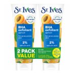 St. Ives Apricot Face Scrub 6 oz – 2 Pack, Deep Exfoliation for Balanced to Oily Skin