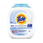 Tide PODS Free & Gentle Laundry Detergent (152 Count) – Hypoallergenic, Sensitive Skin, HE Compatible