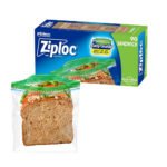 Ziploc Sandwich Bags, 90 Count Each (Pack of 2, 180 Total Bags)