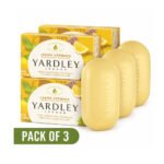 Yardley London Lemon Verbena Bar Soap, 4.25 oz Each (Pack of 3)
