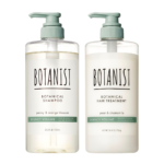 BOTANIST Bouncy Volume Botanical Shampoo & Hair Treatment Set – 25.3 fl oz Shampoo + 26.4 oz Treatment – Made in Japan